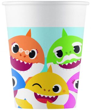 baby shark paper cup icon
