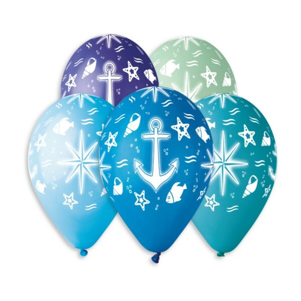 Балони с щампа "Футболни топки" (Копие)